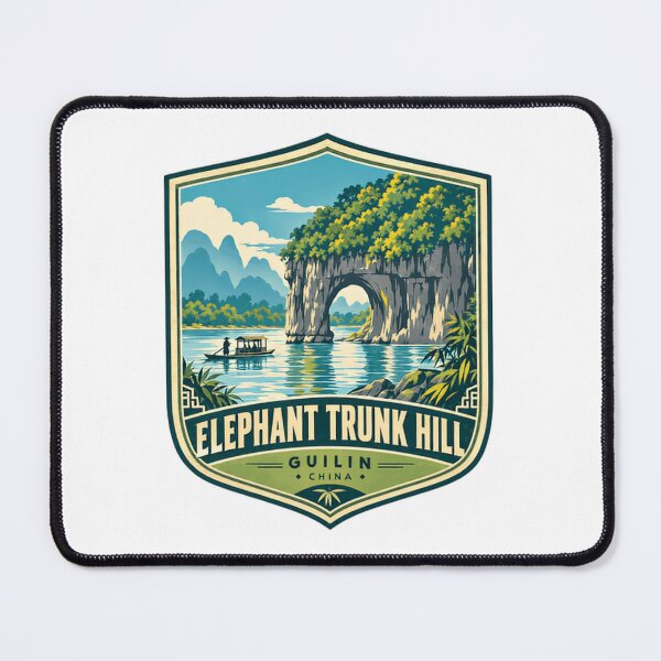 Item preview, Elephant Trunk Hill Guilin China Travel Landmark designed and sold by Star3NowForMe.