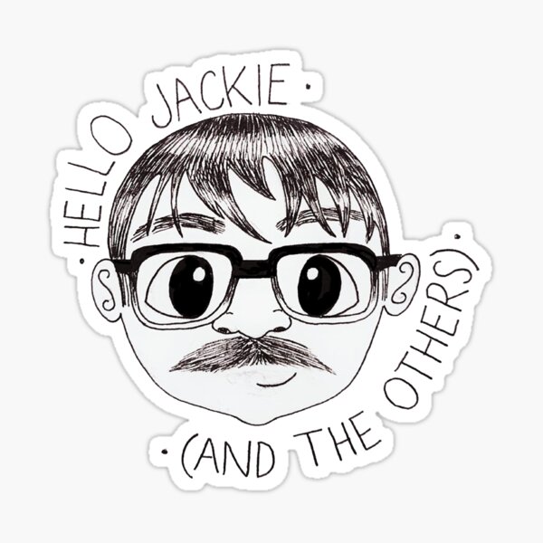 Hello Jackie! Friday Night Dinner Sticker