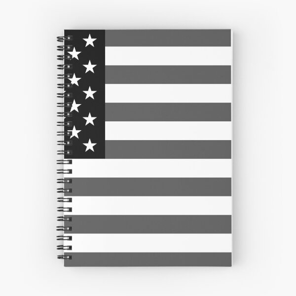 Item preview, United States of America Flag in Grayscale designed and sold by Karate Octopus.