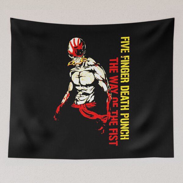 Item preview, Yellow And Red Typography Groove Metal Band designed and sold by GloomRooms.