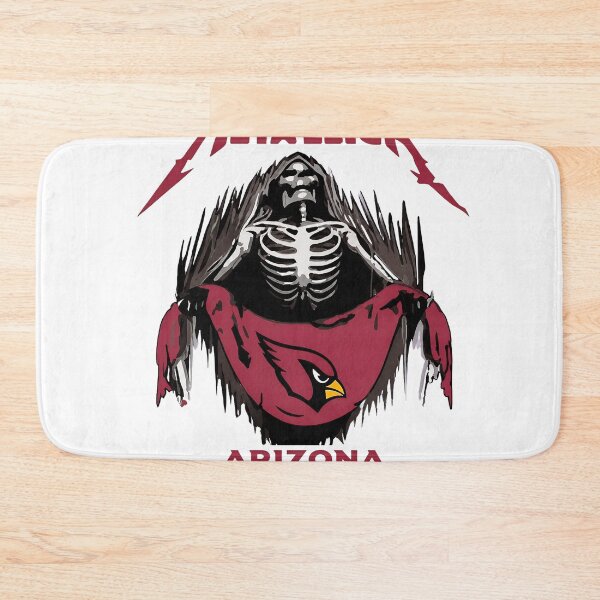 Item preview, Metallica Arizona Cardinals Skeleton Reaper designed and sold by SunsetHillside.