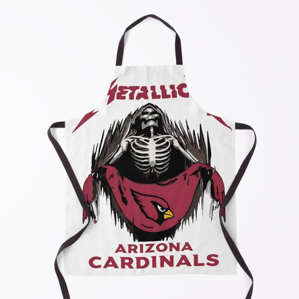 Item preview, Metallica Arizona Cardinals Skeleton Reaper designed and sold by SunsetHillside.