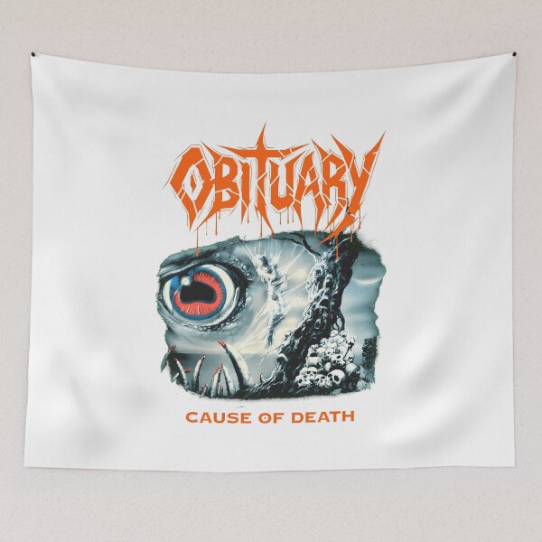 Item preview, Obituary Cause of Death Album Art designed and sold by SANTIAGOISNEROS.