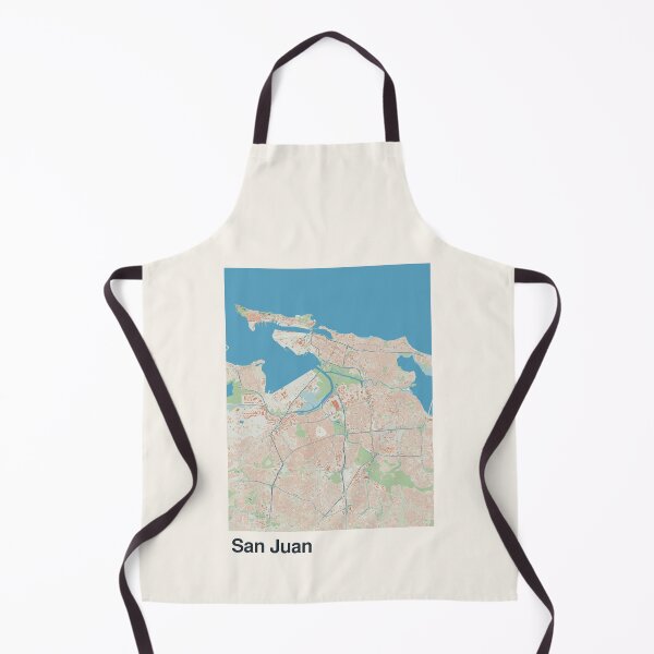 Item preview, San Juan Minimalistic Map Art designed and sold by MapsNerd.