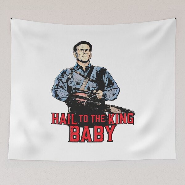 Item preview, Hail To The King Baby Retro Comic Style designed and sold by SANTIAGOISNEROS.