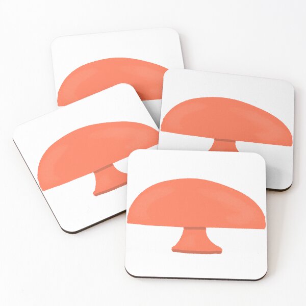 Item preview, Simple Hand Drawn Orange Mushroom designed and sold by raun.draw.