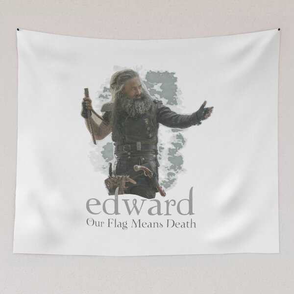 Item preview, Edward OFMD Character Portrait Smoked Art designed and sold by SANTIAGOISNEROS.