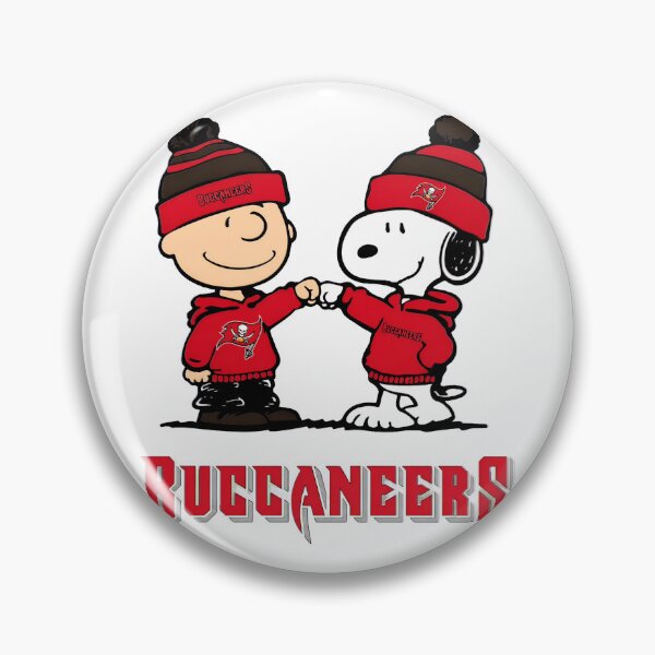 Item preview, Charlie Brown Snoopy Buccaneers Fist Bump  designed and sold by SunsetHillside.