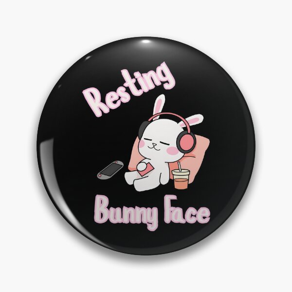 Item preview, Resting Bunny Face designed and sold by Anakin-Boykin.