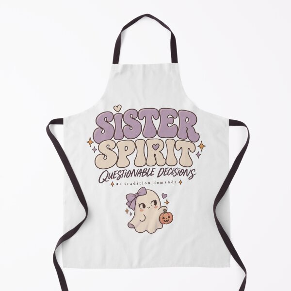 Item preview, Sister Spirit Questionable Decisions Kawaii Halloween Sister designed and sold by PhylonBoxx.
