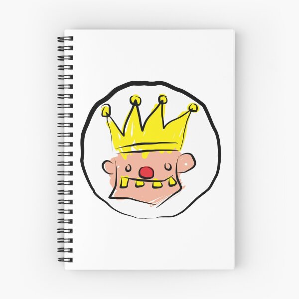 Item preview,  Lil King Funny Hand Drawn Cute Jester Crown Art designed and sold by AtMostFearart.