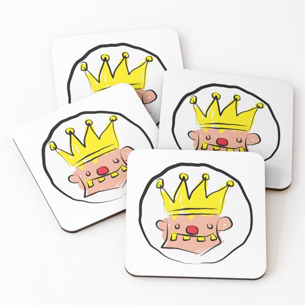 Item preview,  Lil King Funny Hand Drawn Cute Jester Crown Art designed and sold by AtMostFearart.