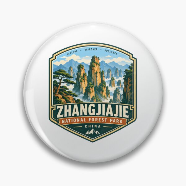 Item preview, Explore Discover Preserve Zhang Jiajie National Forest Park China designed and sold by Star3NowForMe.