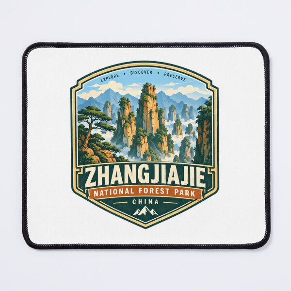 Item preview, Explore Discover Preserve Zhang Jiajie National Forest Park China designed and sold by Star3NowForMe.