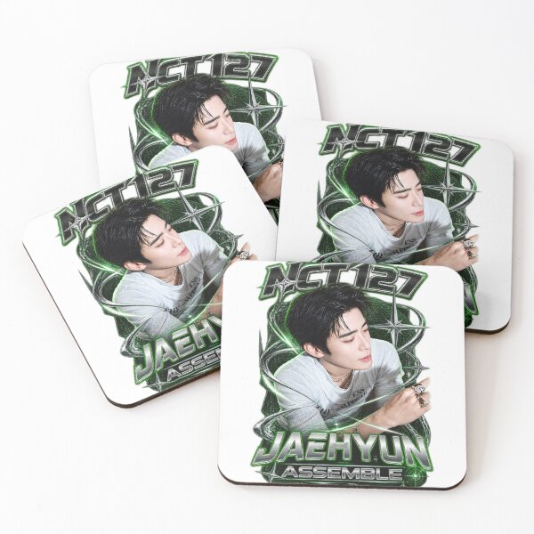 Item preview, Blingy Jaehyun NCT Electric Green Tribal Chrome Graphic designed and sold by Valeree Store.