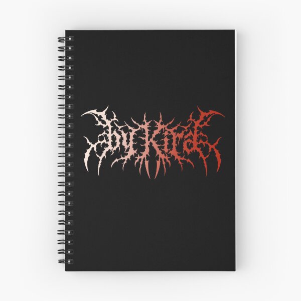 Item preview, BY KIRA | Death Metal Typography (White/Red) designed and sold by byKira-Dark.