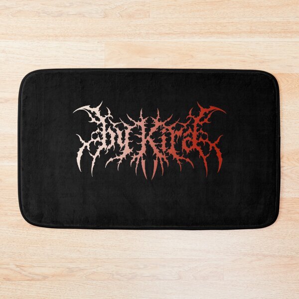 Item preview, BY KIRA | Death Metal Typography (White/Red) designed and sold by byKira-Dark.