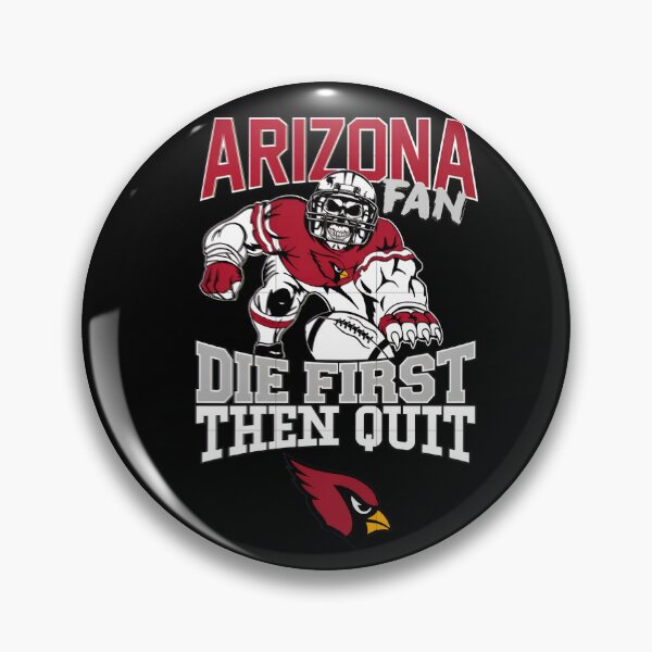 Item preview, Arizona Fan Die First Then Quit Skeleton designed and sold by SunsetHillside.