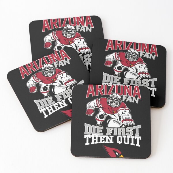 Item preview, Arizona Fan Die First Then Quit Skeleton designed and sold by SunsetHillside.