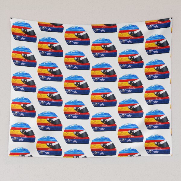 Item preview, Casco de Fernando Alonso 2003 designed and sold by PitWallArt.