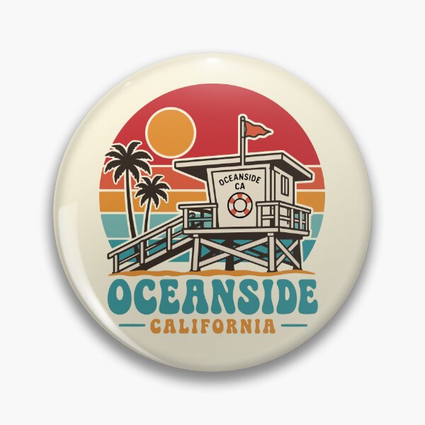 Item preview, Oceanside California designed and sold by Travelpeak.