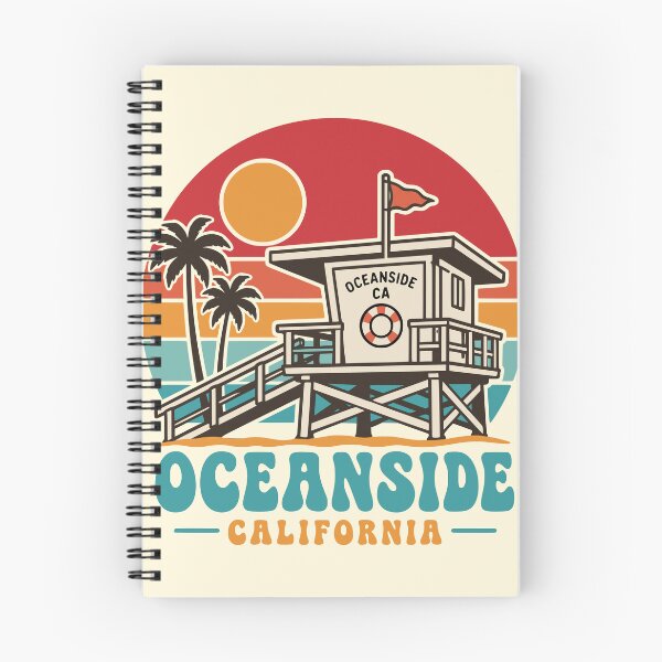 Item preview, Oceanside California designed and sold by Travelpeak.