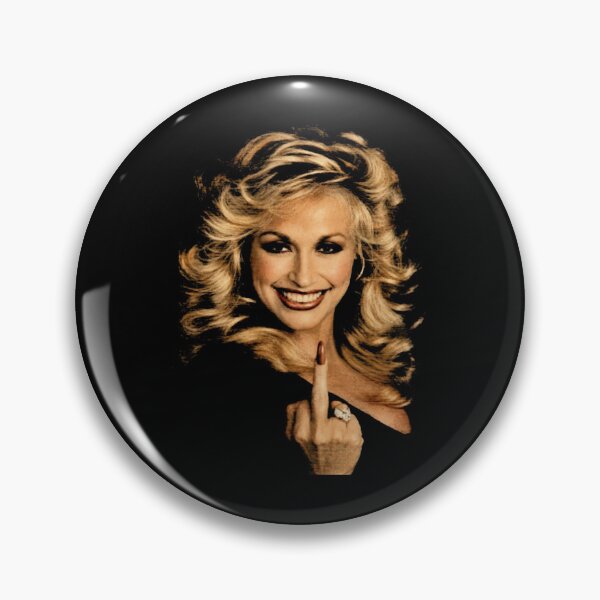 Item preview, Dolly Parton Middle Finger designed and sold by HitohitoMani.
