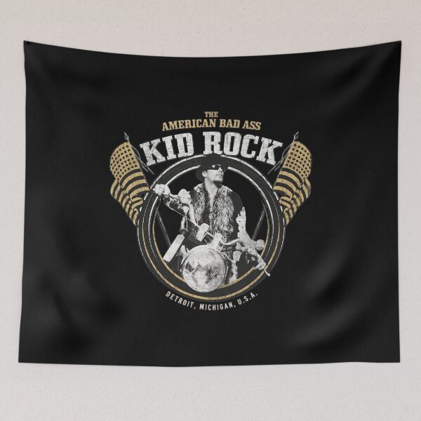 Item preview, The American Bad Ass Kid Rock Emblem  designed and sold by AYNASTACIA.