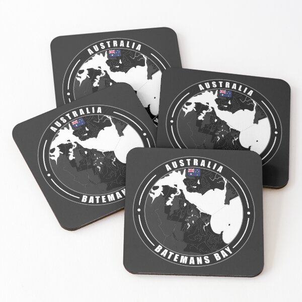 Item preview, Batemans Bay Australia City Map  designed and sold by Thistle-TShop.