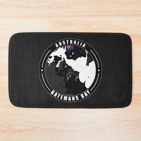 Item preview, Batemans Bay Australia City Map  designed and sold by Thistle-TShop.