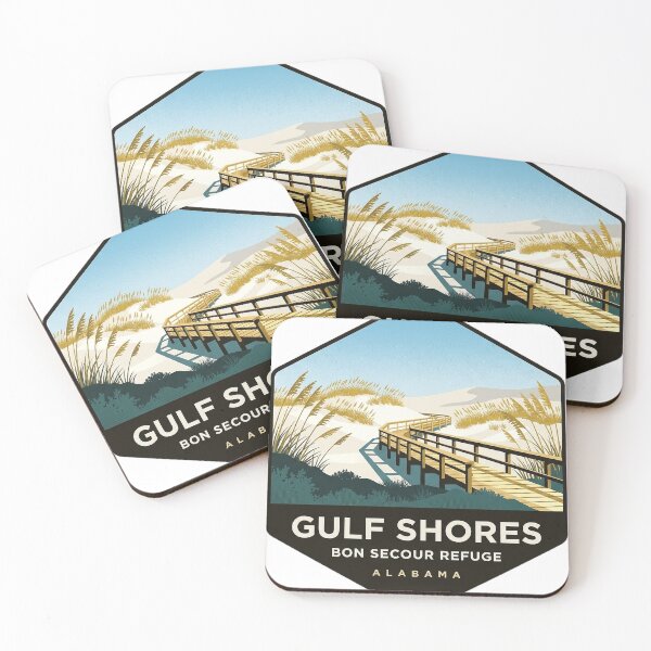 Item preview, Bon Secour Wildlife Refuge Dune Boardwalk Sticker - Gulf Shores Alabama designed and sold by DetourDgn.