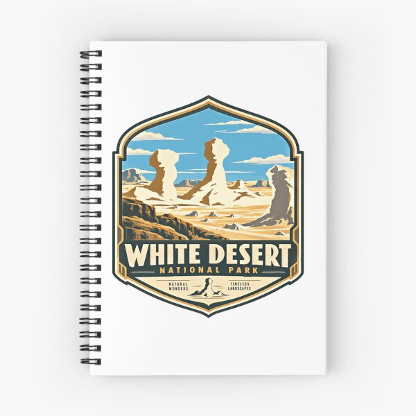 Item preview, White Desert National Park Natural Wonders Timeless Landscapes Travel Nature Explorer designed and sold by Star3NowForMe.