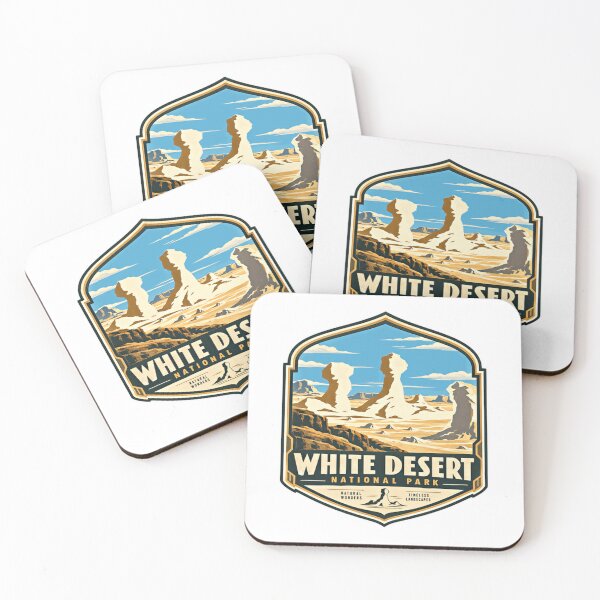 Item preview, White Desert National Park Natural Wonders Timeless Landscapes Travel Nature Explorer designed and sold by Star3NowForMe.