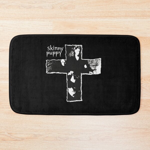 Item preview, Skinny Puppy Cross Portrait Gothic Band Logo designed and sold by AYNASTACIA.