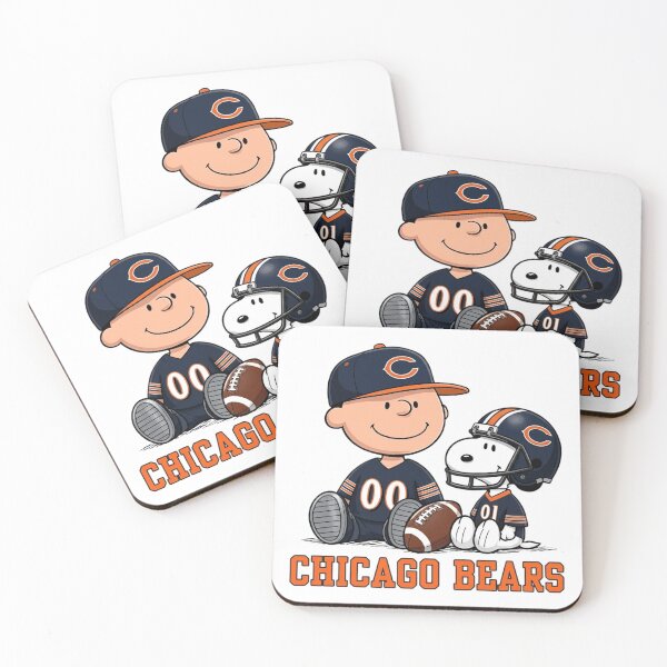 Item preview, Snoopy And Charlie Chicago Football Fan designed and sold by CaneufeyCip.