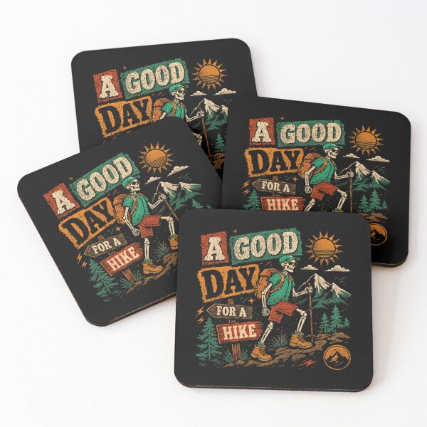 Item preview, A Good Day For A Hike Outdoor Mountain Hiker Adventure Trails designed and sold by HumansStuck12.