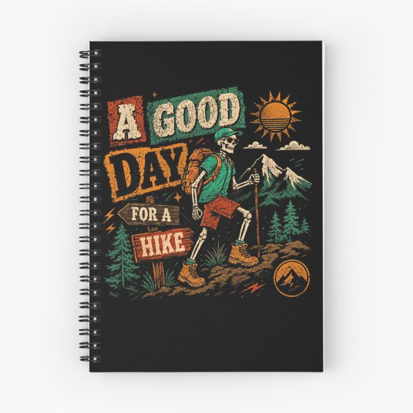 Item preview, A Good Day For A Hike Outdoor Mountain Hiker Adventure Trails designed and sold by HumansStuck12.