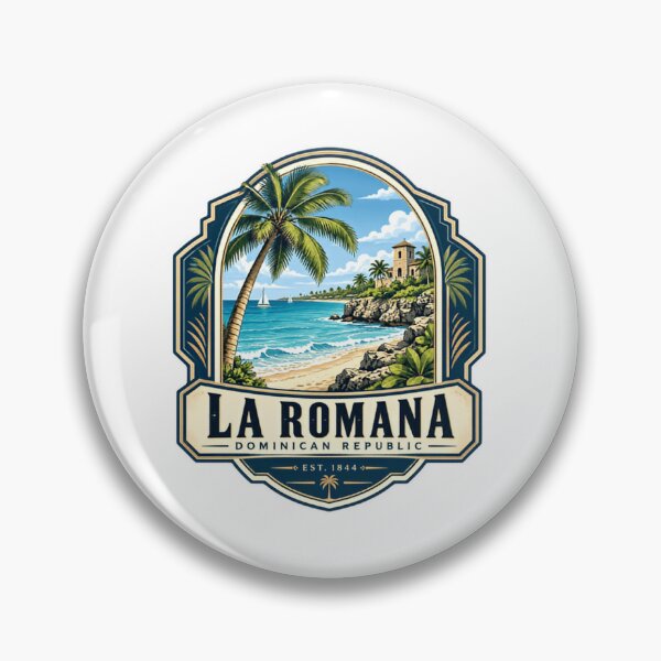 Item preview, La Romana Dominican Republic Est. 1844 Caribbean Travel Vacation Souvenir designed and sold by Star3NowForMe.