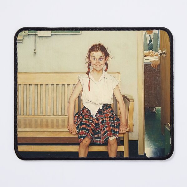 Item preview, Vintage School Girl Waiting In Principal Office Retro designed and sold by bjornzeys.