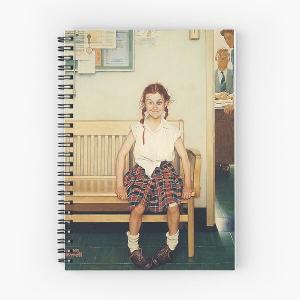 Item preview, Vintage School Girl Waiting In Principal Office Retro designed and sold by bjornzeys.
