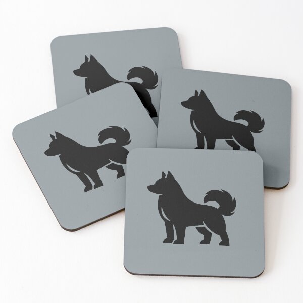 Item preview, Minimalist Husky Silhouette designed and sold by tineldesign.