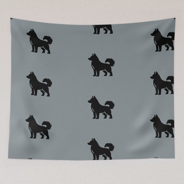 Item preview, Minimalist Husky Silhouette designed and sold by tineldesign.