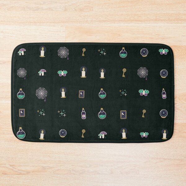 Item preview, Midnight Apothecary Vector Micro Icon Pattern Witchy Magic designed and sold by KungPowUnicorn.