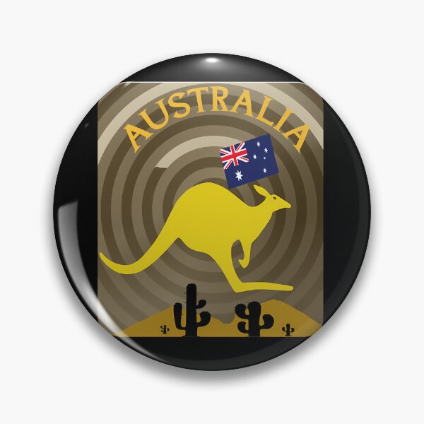 Item preview, Australia Kangaroo designed and sold by UncleSamArts.