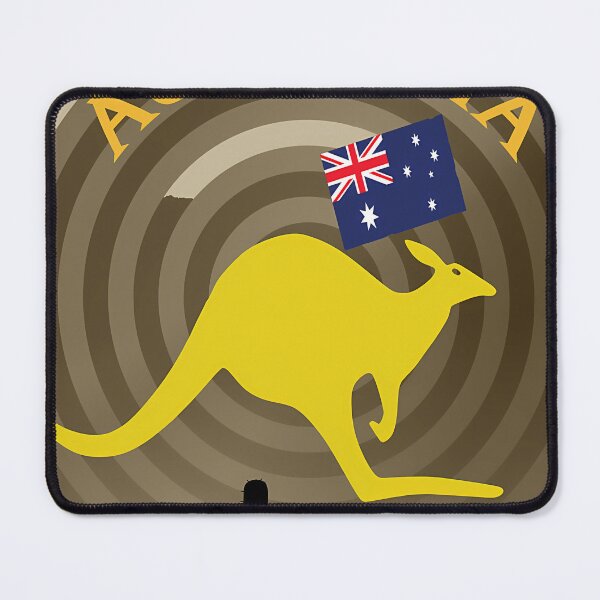 Item preview, Australia Kangaroo designed and sold by UncleSamArts.