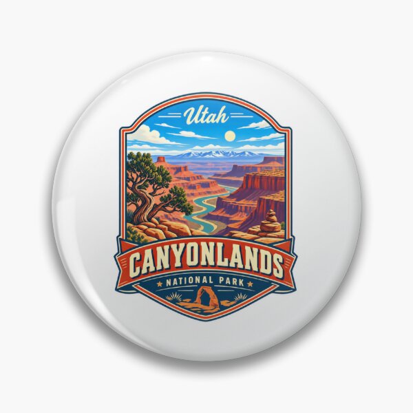 Item preview, Utah Canyonlands National Park Travel Hiking Souvenir designed and sold by Star3NowForMe.