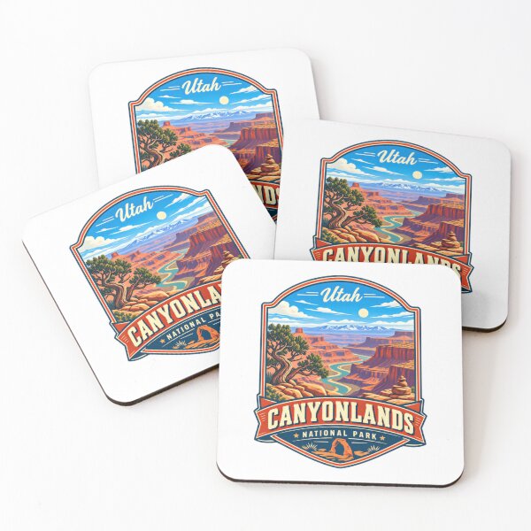 Item preview, Utah Canyonlands National Park Travel Hiking Souvenir designed and sold by Star3NowForMe.