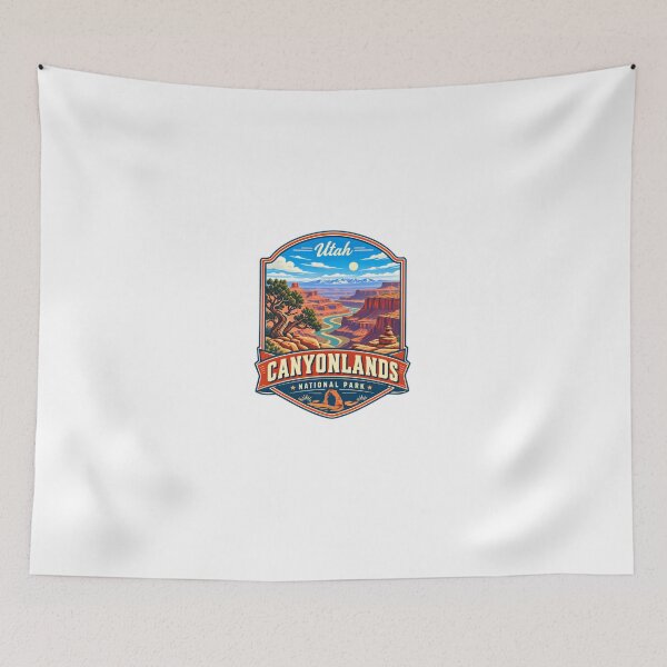 Item preview, Utah Canyonlands National Park Travel Hiking Souvenir designed and sold by Star3NowForMe.