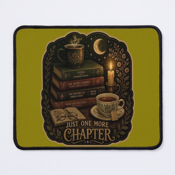 Item preview, Just One More Chapter - Cozy Dark Academia Book Lover designed and sold by creativerooney.
