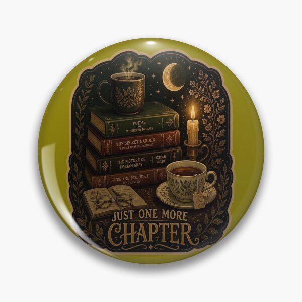 Item preview, Just One More Chapter - Cozy Dark Academia Book Lover designed and sold by creativerooney.